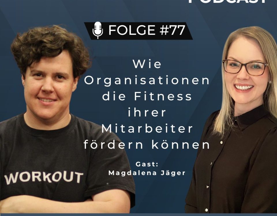 Wie unternehmen Fitness fördern können Podcast Cover