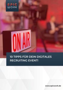 deckblatt digitales recruiting event